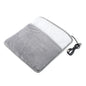 Electric Foot Heating Pad Soft Plush Foot Warmer Heater Household Foot Warming Mat Washable Non-Slip Hot Compress Feet Warmer